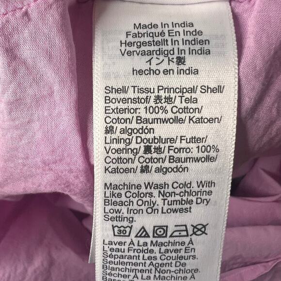 J. Crew Factory Women's Square Neck Floral Midi Dress Size 8P Flutter Sleeve - Picture 11 of 11